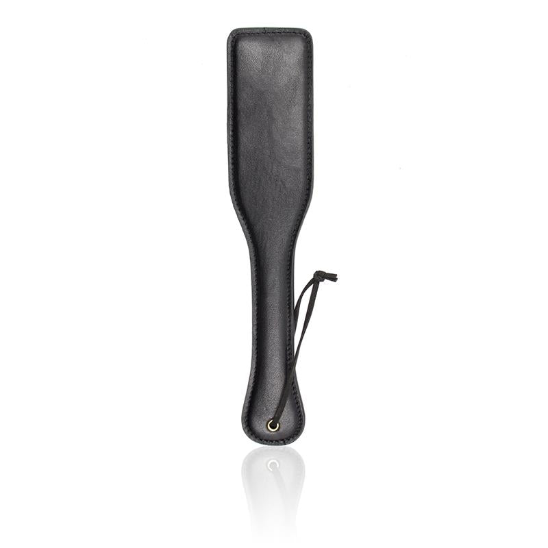 Pala Negra De Cuero Vegano De 32 Cm.