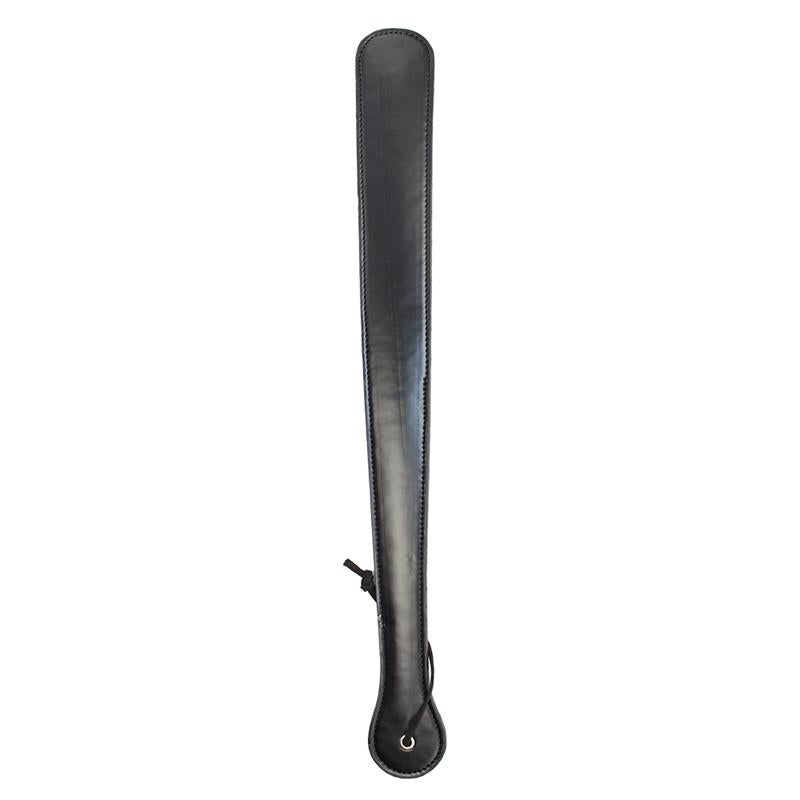 Pala Negra De Cuero Vegano De 48 Cm.