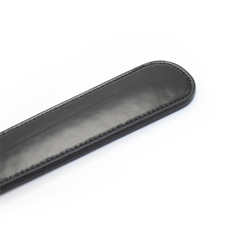 Pala Negra De Cuero Vegano De 48 Cm.
