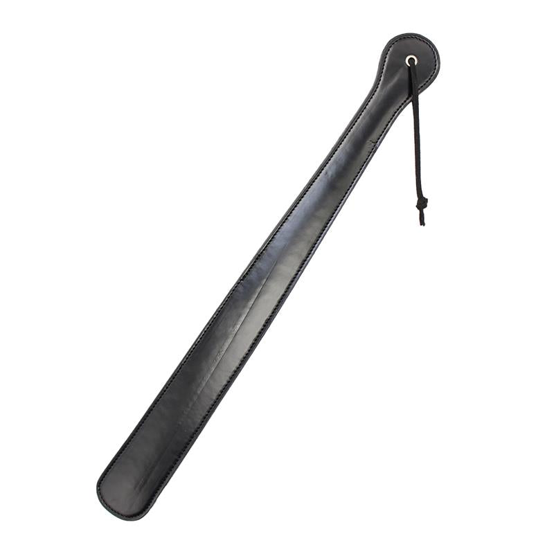 Pala Negra De Cuero Vegano De 48 Cm.