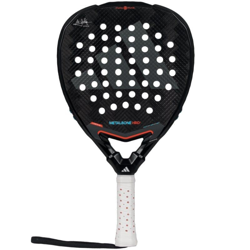 Pala De Pádel Adidas Metalbone Hrd+ 2025 (Ale Galan) Negra Y Blanca
