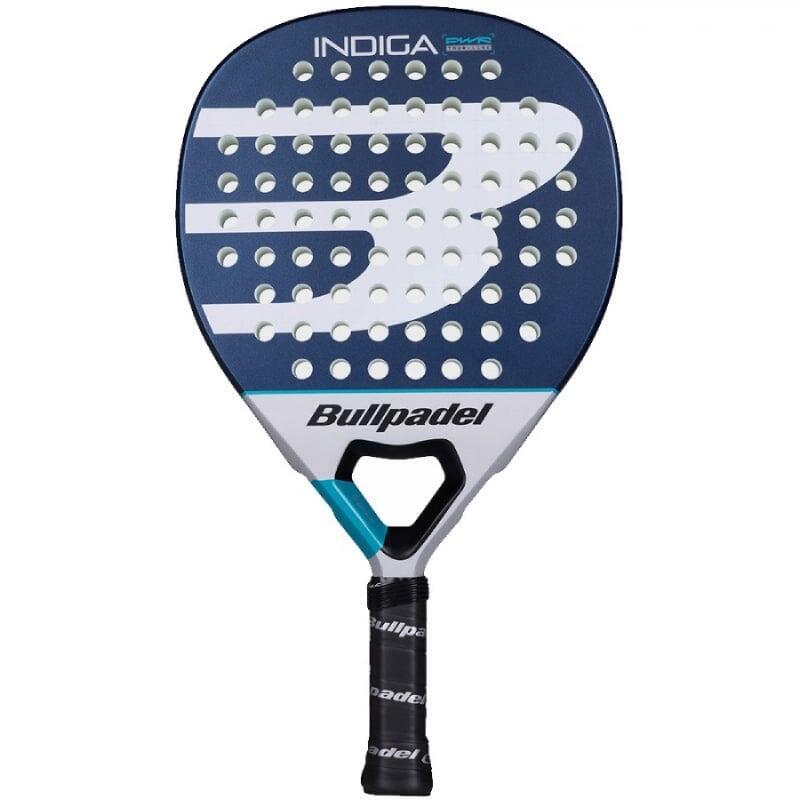 Pala De Pádel Bullpadel Indiga Power 2026 Blanca Y Azul