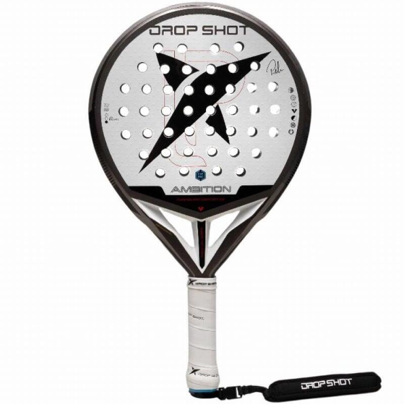 Pala De Pádel Drop Shot Canyon Pro Comfort 2.0 2026 (Pablo Lima) Blanca