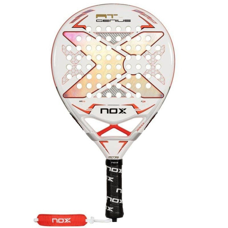 Pala De Pádel Noxsport At Pro Cup 2024 Blanca Y Naranja