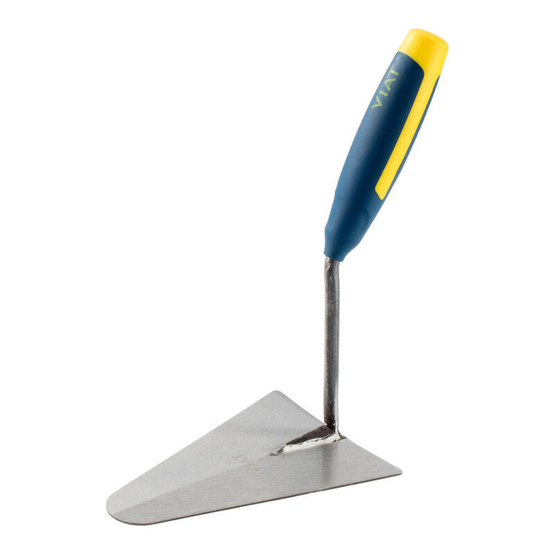 Paleta Soldada Catalana, De Chapa De Acero Tratada Con Mango Bimaterial Ergonómico Para Una Mayor Comodidad. Vt41b Viat