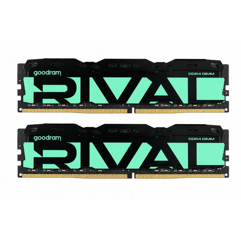 Pamiec Do Pc Ddr4 Rival Radiant 32gb (216)/3200 Cl16 Zielona