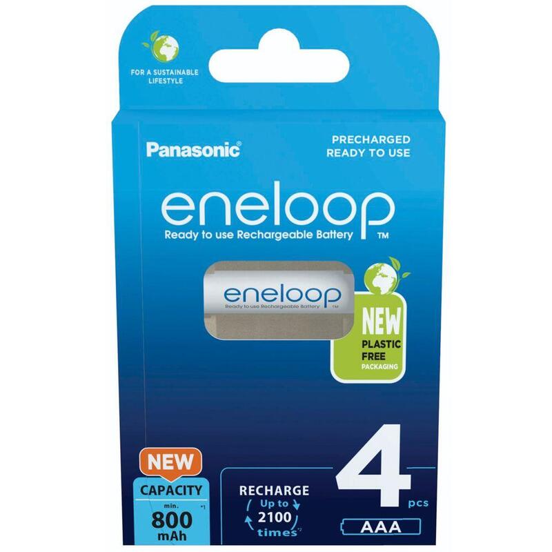 Panasonic Akku Nimh, Micro, Aaa, Hr03, 1.2v/800mah (Paquete De 4)