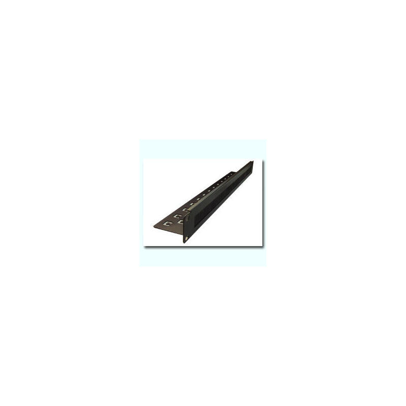 Panel 19" Cepillo 1u Negro