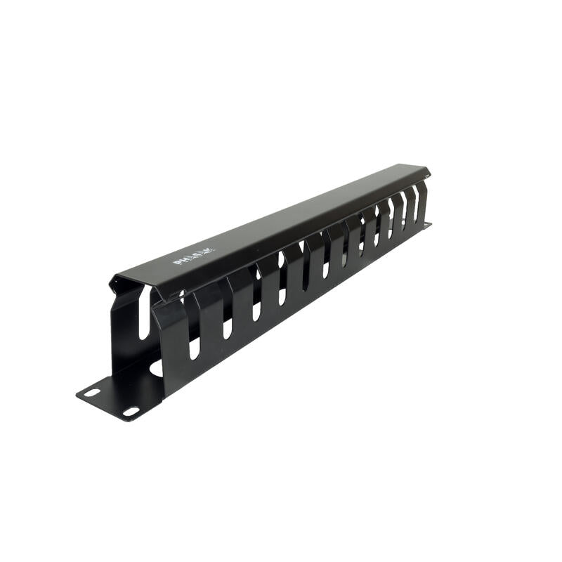 Panel Guía Cables Con Tapa Para Rack 19' Phasak Pa 5095 Altura 1u
