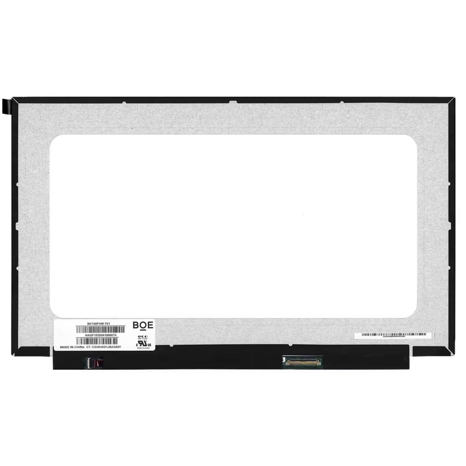 Pantalla Led Táctil De 15.6" Para Portátil Nv156Fhm-T01 350Mm Fhd 40 Pines