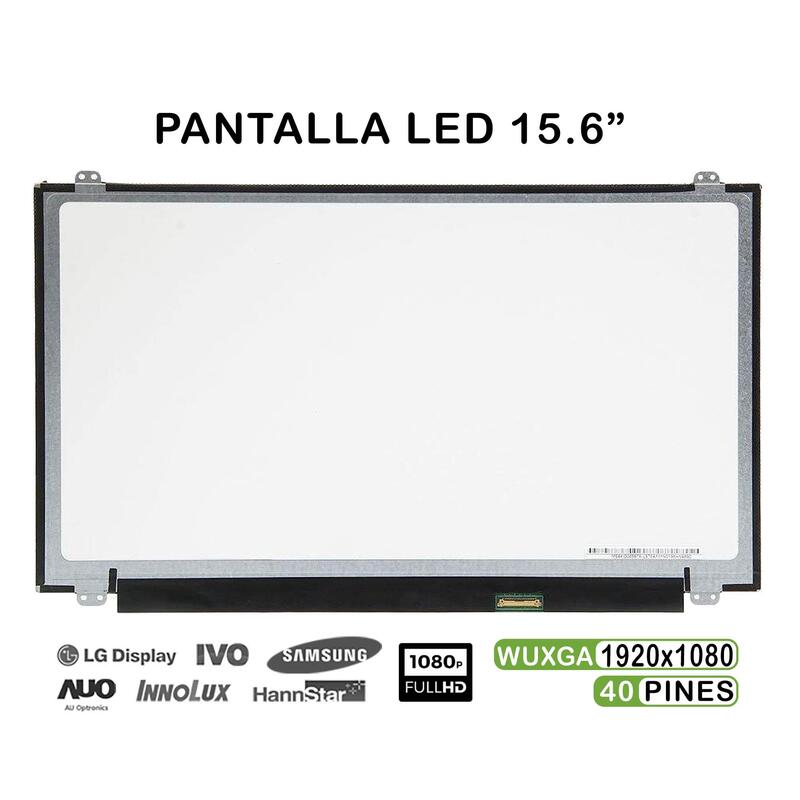 Pantalla Casi Nueva Led De 15.6" Para Portátil Lp156wf4 40 Pines Fhd