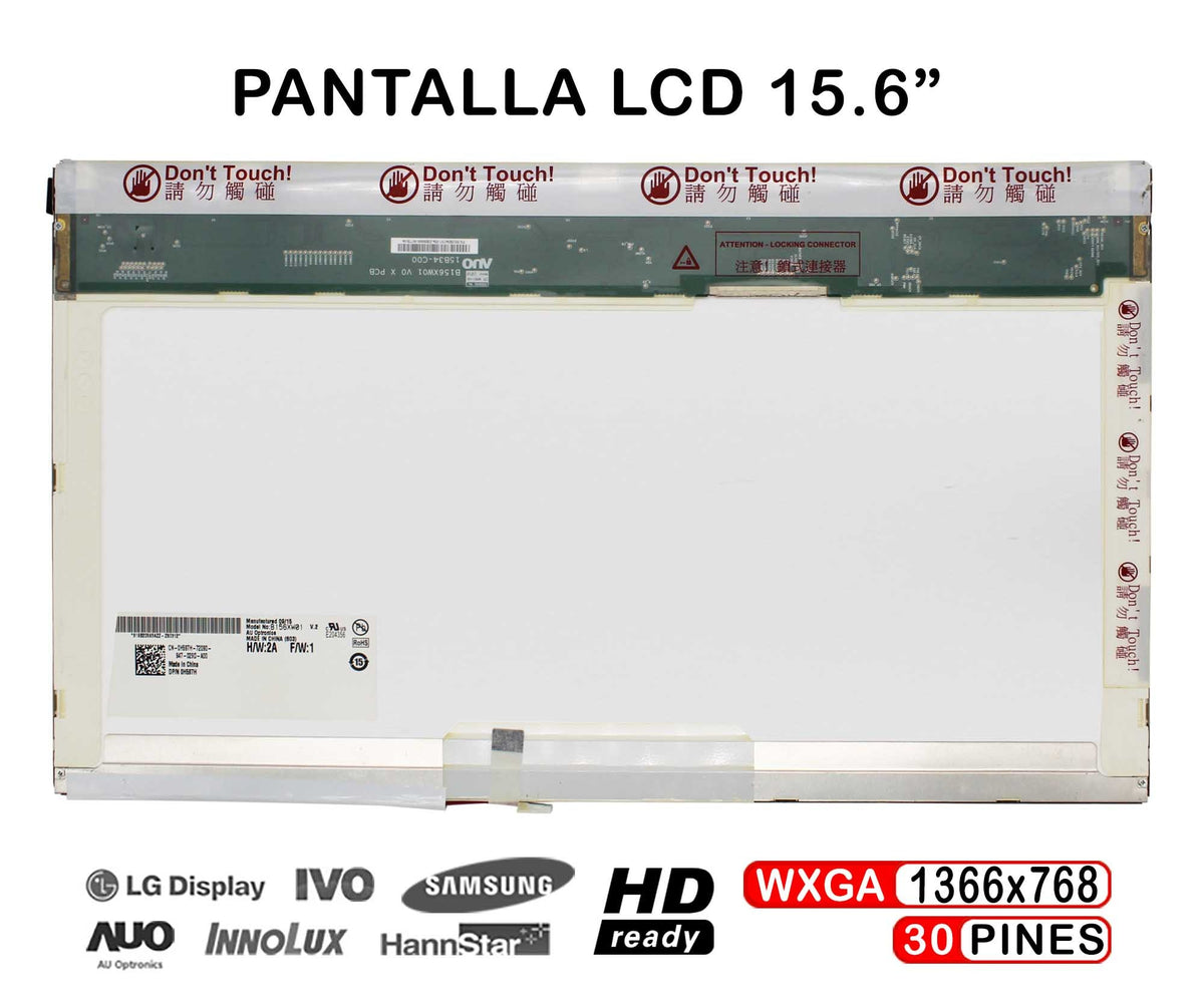 Pantalla Lcd De 15.6" Para Portátil Acer Aspire 5732Z-4235 30 Pines