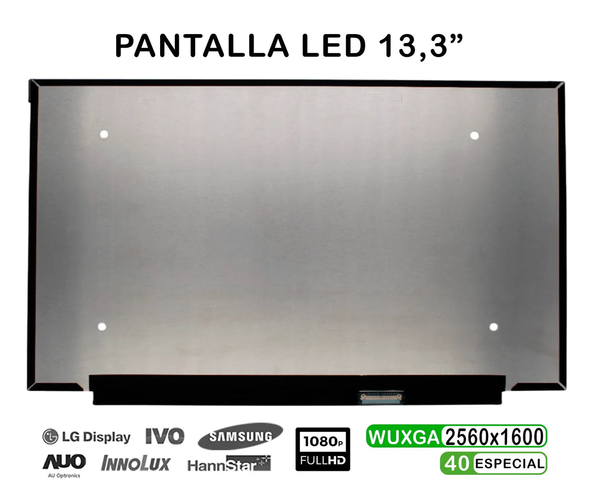 Pantalla Led De 13,3" Full Hd Auo B133Qan03.2