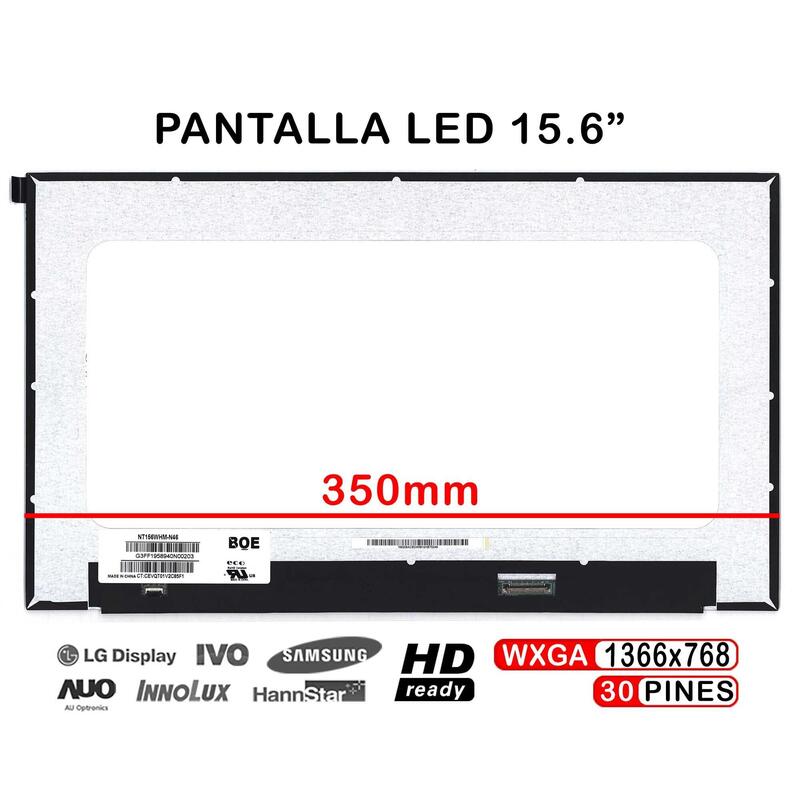 Pantalla Led De 15.6" Para Portátil N156bga E53 Rev B2