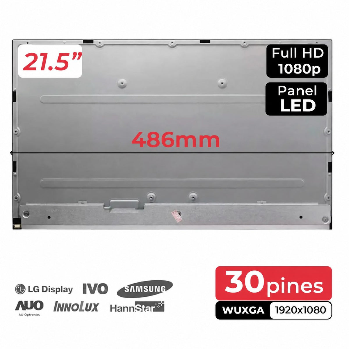 Pantalla Led De 21.5" Para Hp Proone 600 G4 All-In-One Series M215Han01.1