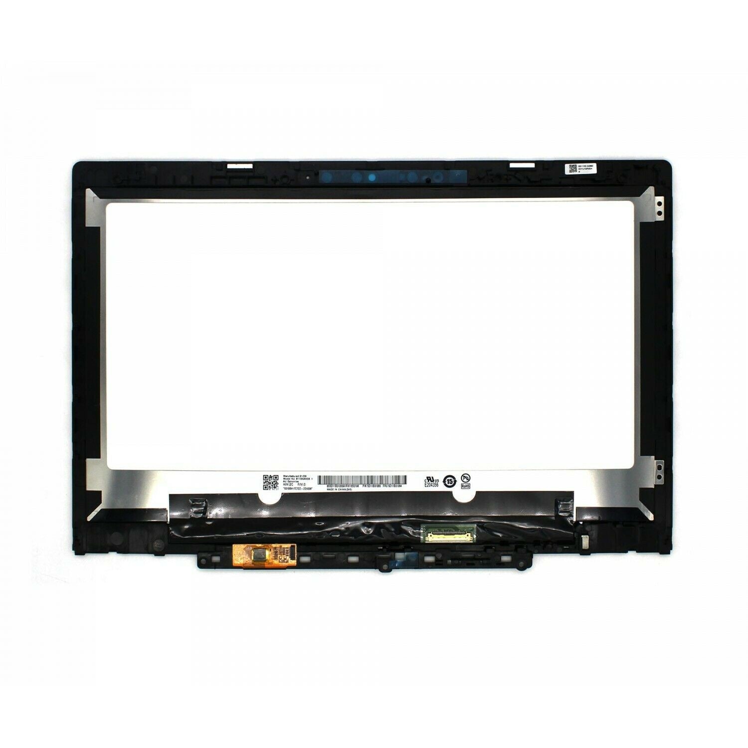 Pantalla Led Táctil Con Marco De 11.6" Para Portátil Lenovo Chromebook 300E 2Nd Gen 81Qc Mtk Con G-Sensor
