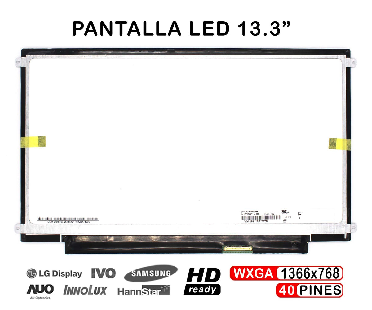 Pantalla Para Portátil Acer Aspire As3810Tz-414G32N Led 13.3"