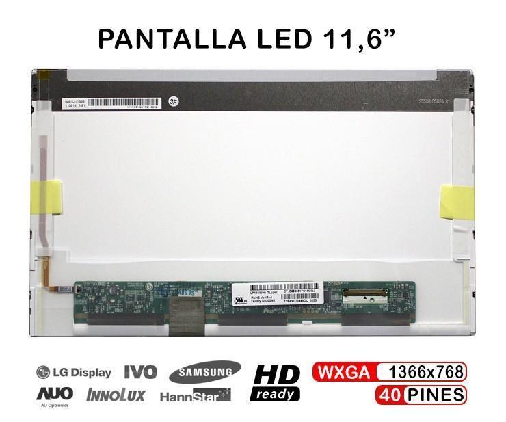 Pantalla Led De 11.6" Para Portátil Packard Bell Za8