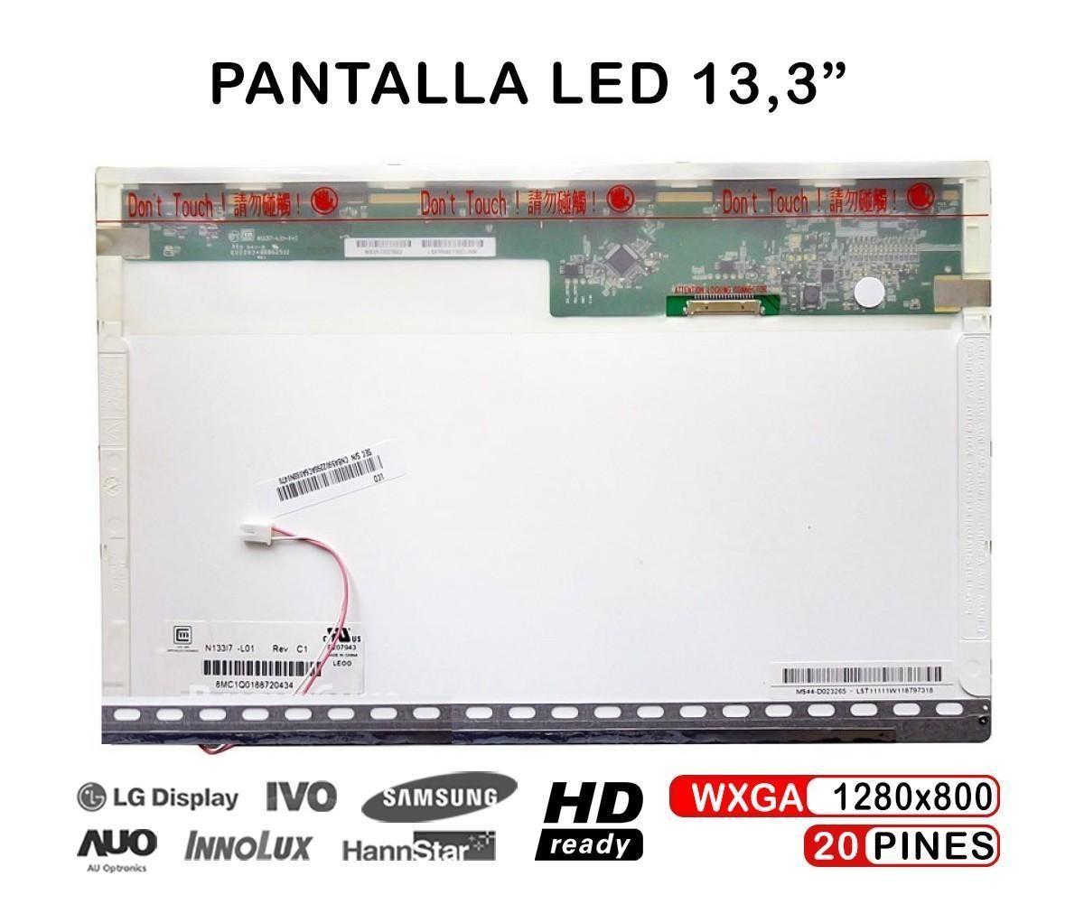 Pantalla Lcd De 13.3" Para Portátil Ltn133At07 Ltn133At08 Ltn133At02