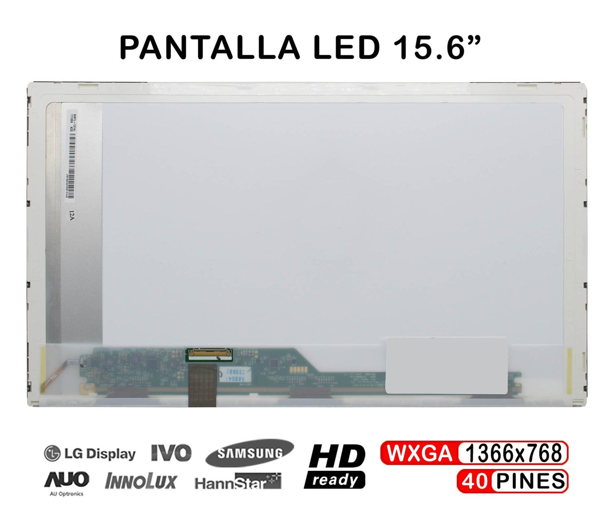 Pantalla Para Portátil B100Xw02 B156Xw02 V.2 Hw4A V.3 Hw0B Hw1A Hw9A V.6 Hw0A V.7 V.1