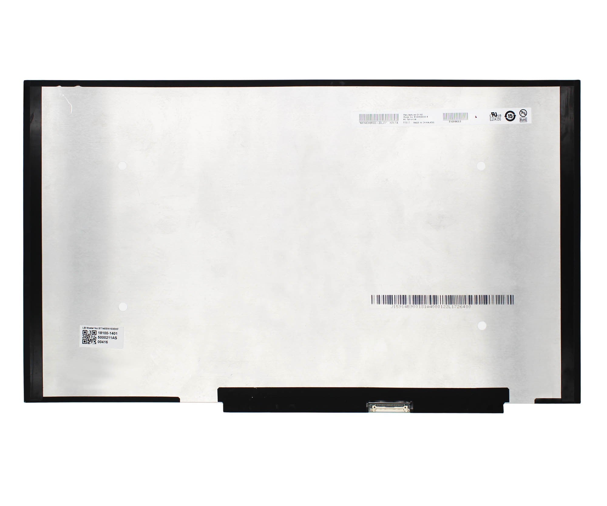 Pantalla Led De 14" Para Portátil 5D11B60376 Fhd 30 Pines