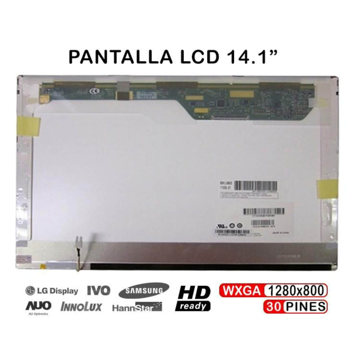 Pantalla Lcd De 14.1" Para Portátil Dell Inspiron 1425 Vostro 1400