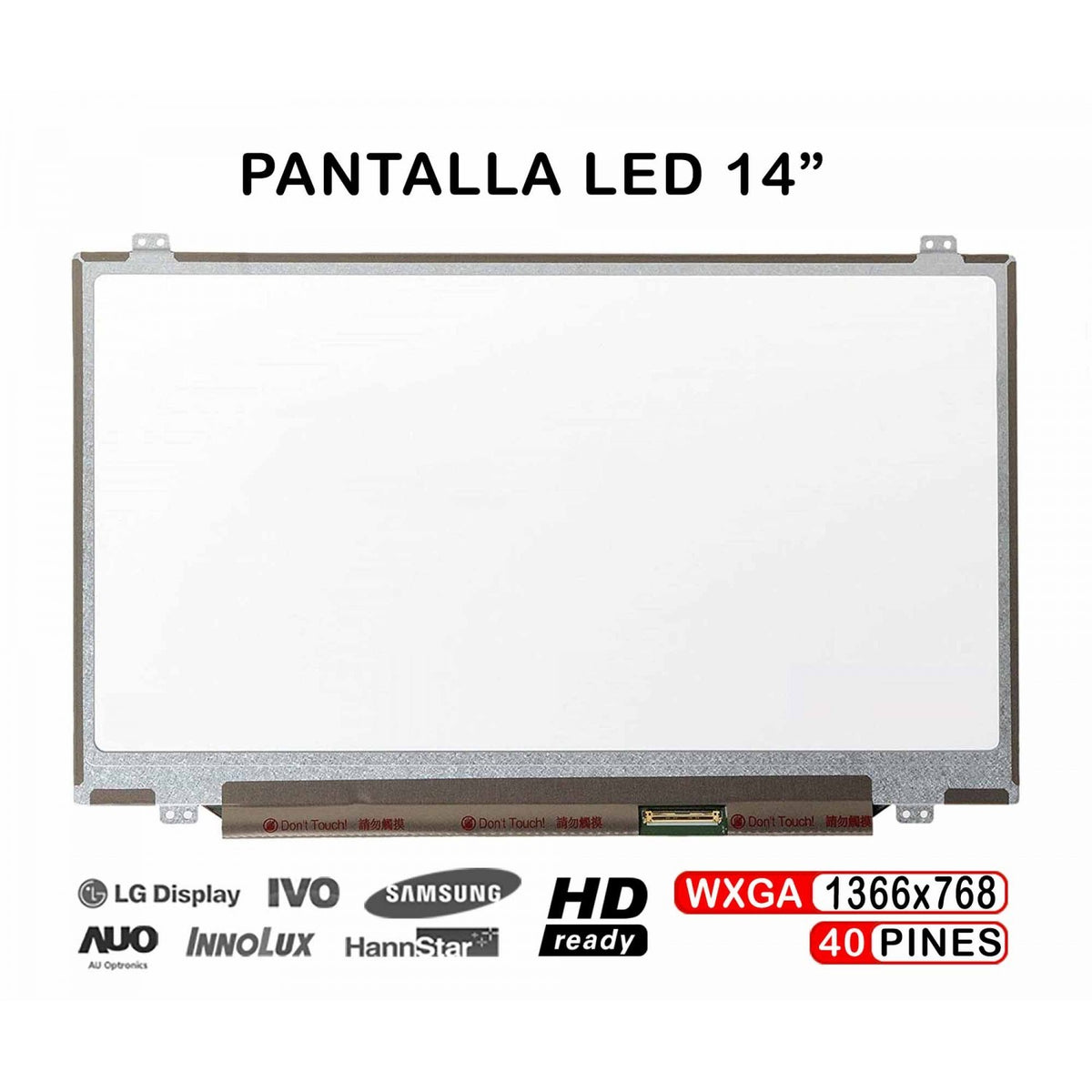 Pantalla Led De 14" Para Portátil Hp Compaq Stream 14-Z000Ns