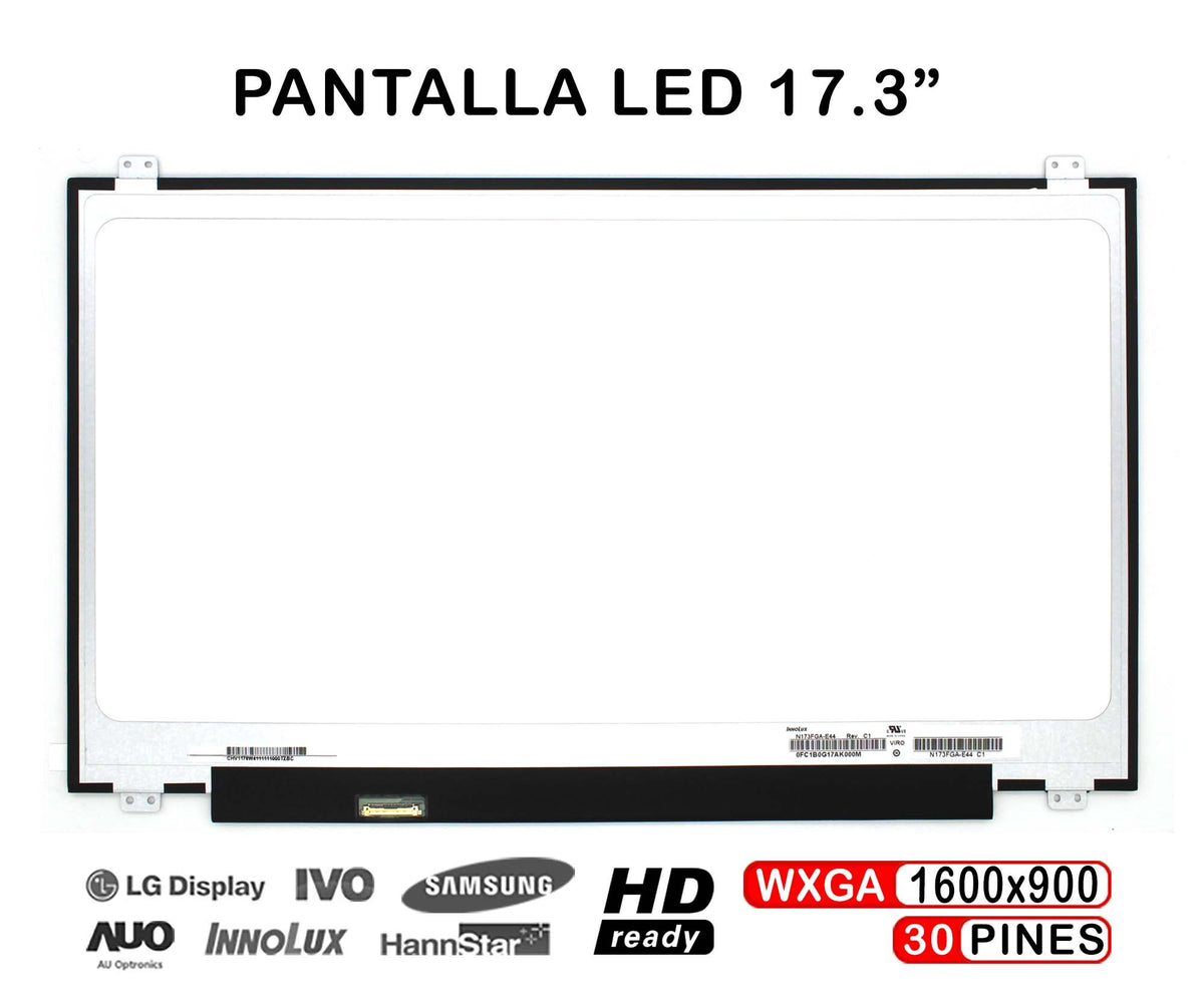 Pantalla Para Portátil Led 17.3" Nt173Wdm-N11
