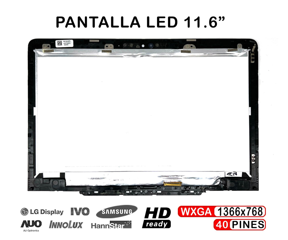 Pantalla Con Marco Para Portátil Lenovo Chromebook N23 Lp116Wh8 Spa1 5D10K85106