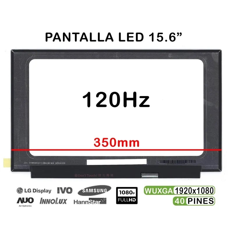 Pantalla Led De 15.6" Para Portátil Lm156Lf2F03