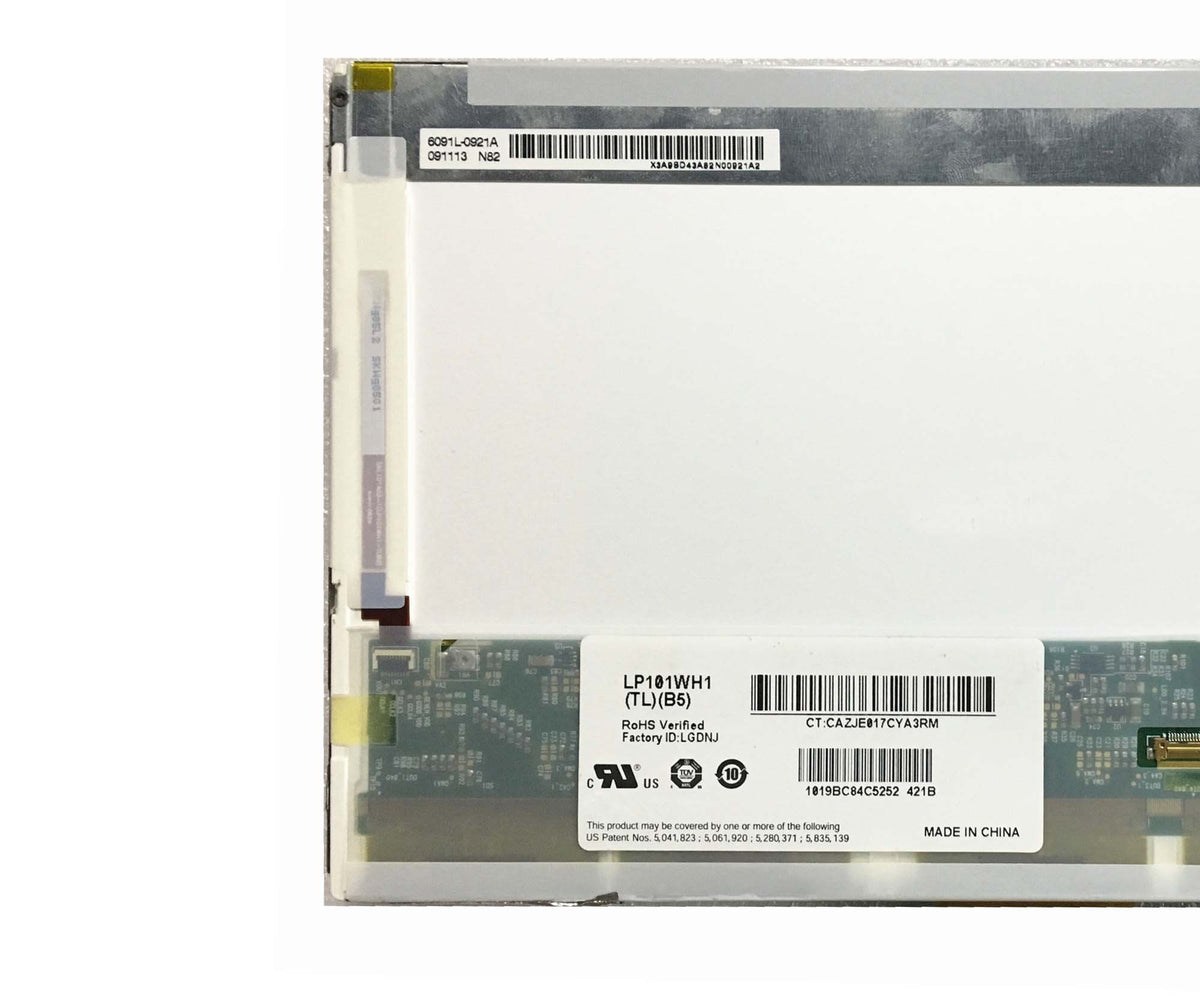 Pantalla Led De 10.1" Para Portátil Lp101Wh1-Tlb5 Lp101Wh1-Tla1 1366X768 40 Pines