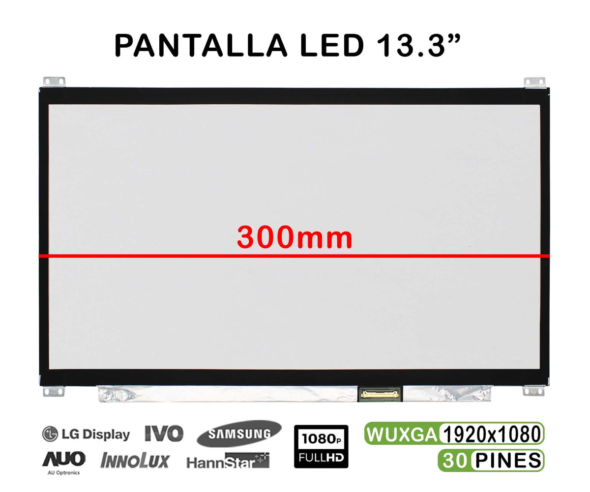 Pantalla Led De 13.3" Para Portátil N133Hce-En2 Rev.C1 Fullhd