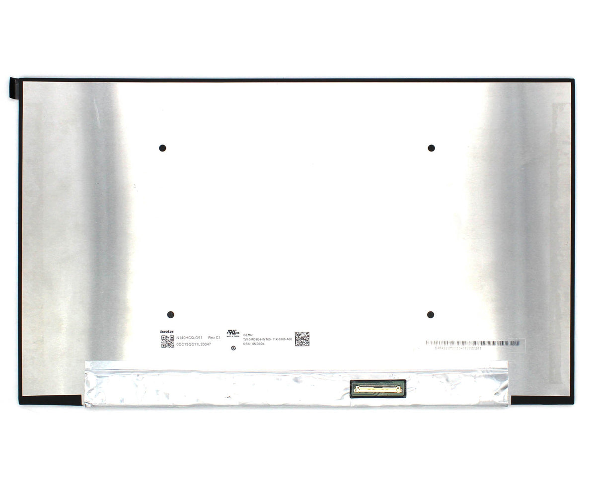 Pantalla Led De 14" Para Portátil N140Hcq-G51 Rev.C1