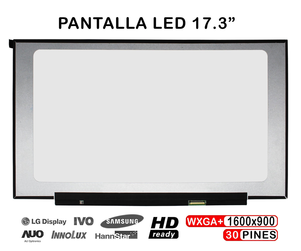 Pantalla Led De 17.3" Para Portátil Nt173Wdm-N23 V8.0 Nt173Wdm-N25
