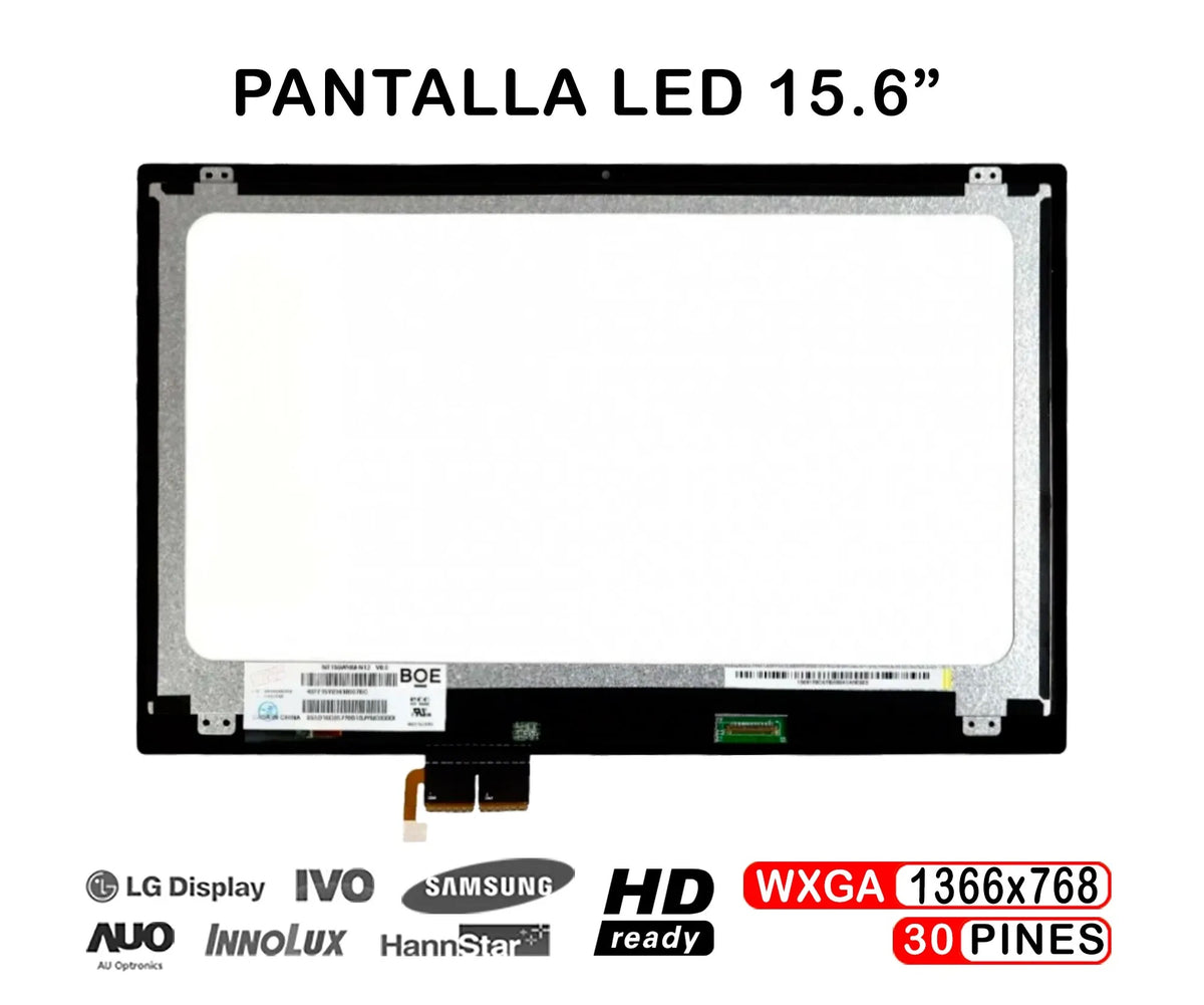 Pantalla Led + Táctil 15,6" Para Portátil Acer V5-571P
