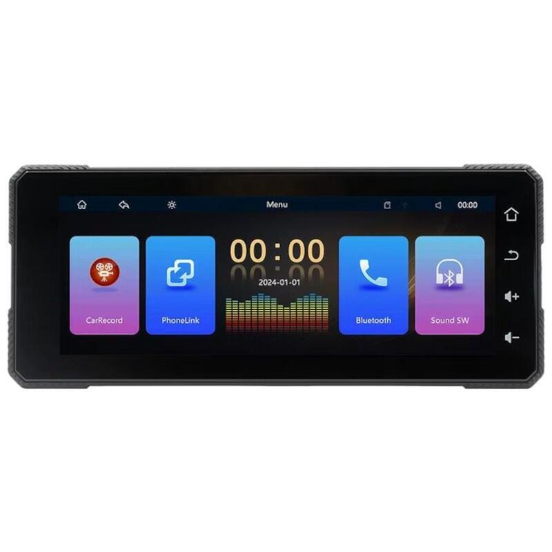 Pantalla Táctil Universal Swm B5353 6.86 Pulgadas Carplay/Android Auto Inalámbrico Negro