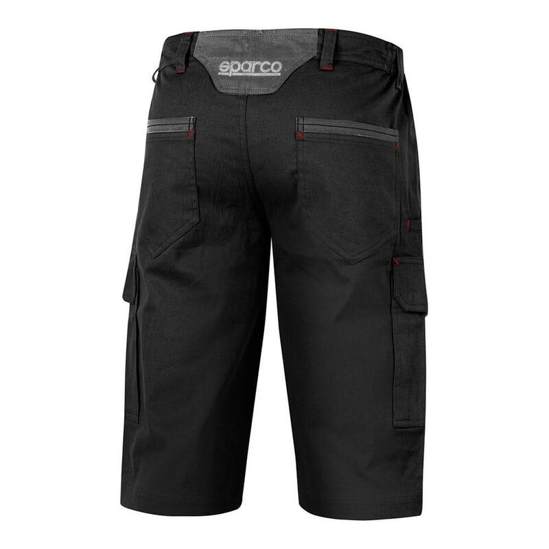 Pantalón Bermuda Cargo Negro Talla-L 02410nr3l Sparco