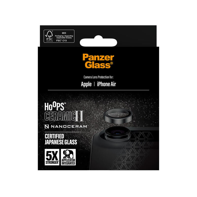 Panzerglass Hoops Ceramic Ii Camera Lens Protector Iphone 17 Air