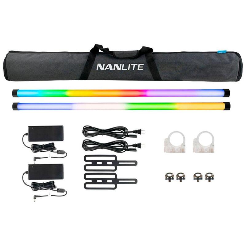 Paquete De 2 Tubos Led Rgbww Nanlite Pavo Tube Ii 30x