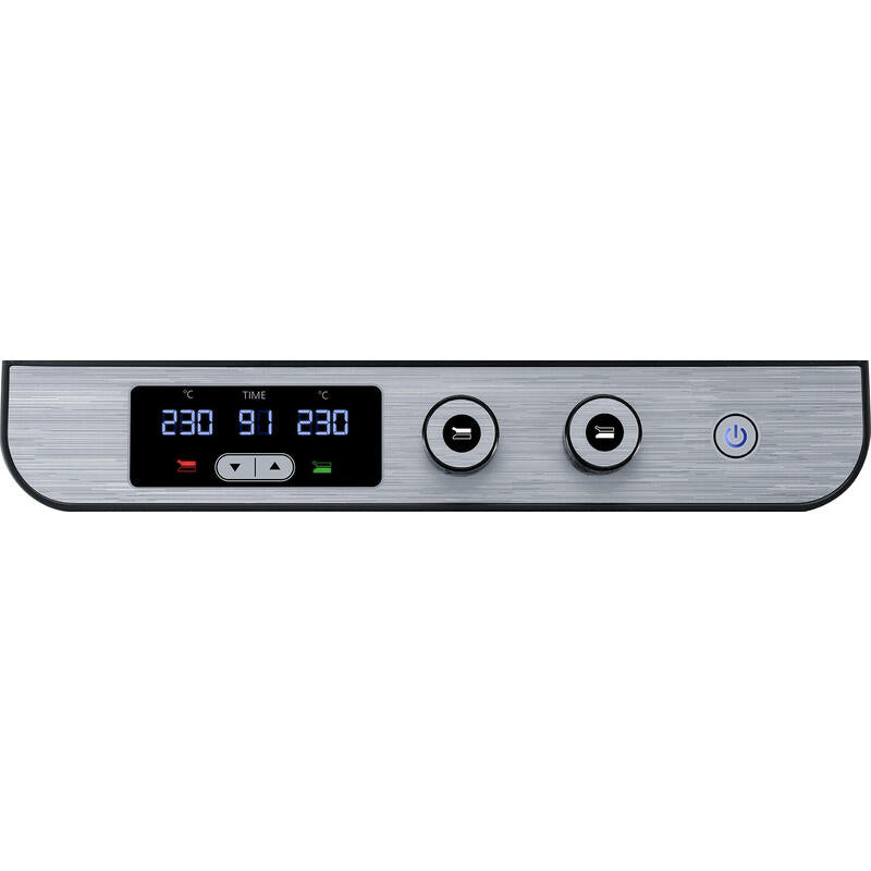 Parrilla De Contacto Steba Fg 120 Plateada, 1.800 W Fg 120