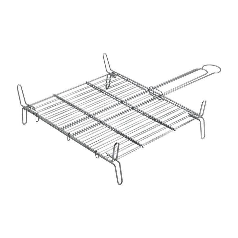 Parrilla Doble 35x35cm Edm