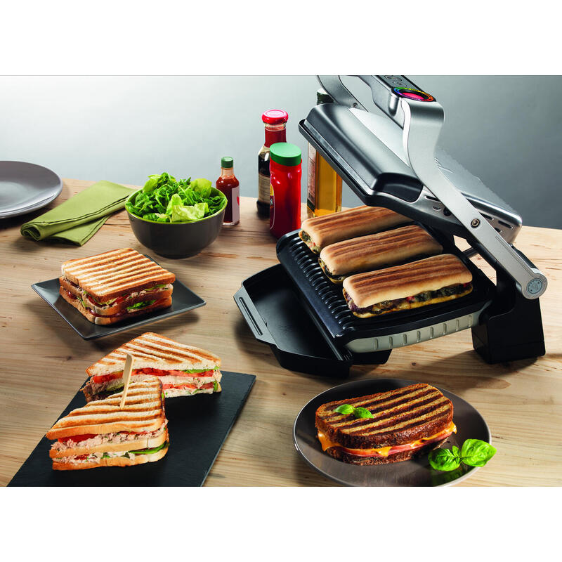 Parrilla Tefal Optigrill Gc712d34 ( 2000w Inox)
