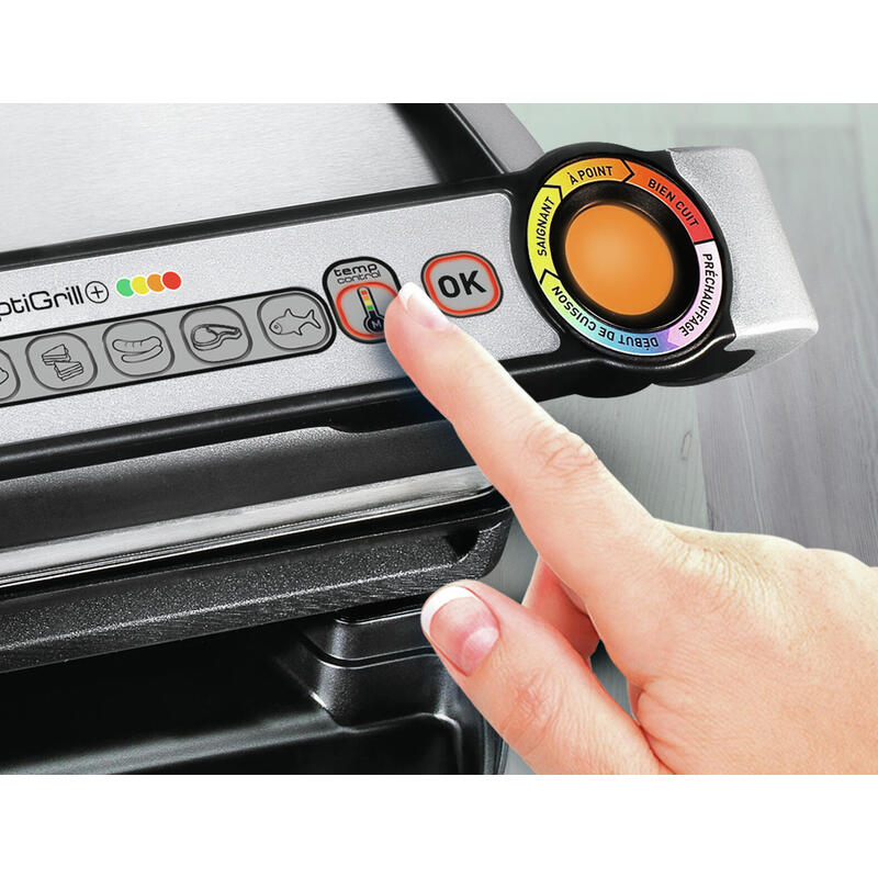 Parrilla Tefal Optigrill Gc712d34 ( 2000w Inox)