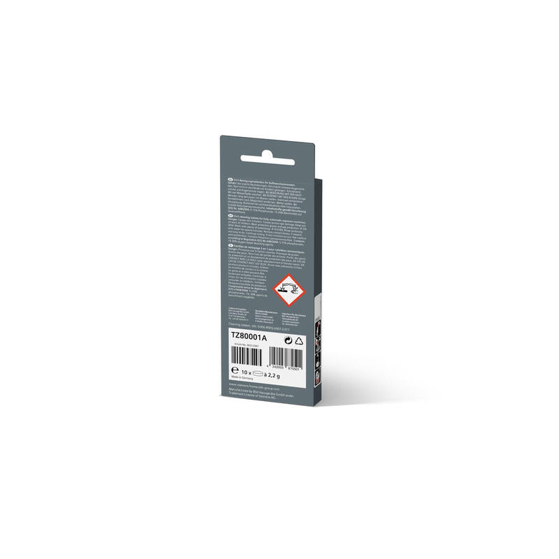 Pastillas De Limpieza Siemens Eq 2en1, Tz80001a 10 Piezas