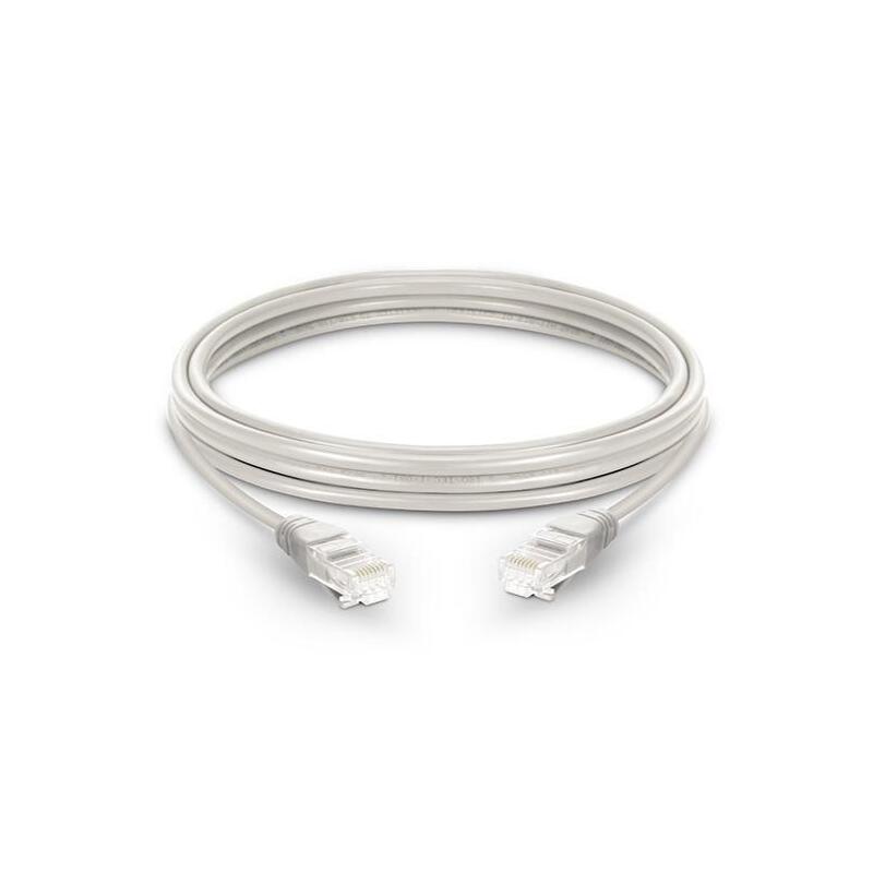 Patchkabel Kat6 0,5 M Utp  Hvid Cca, Awg26, Rj45 U/,