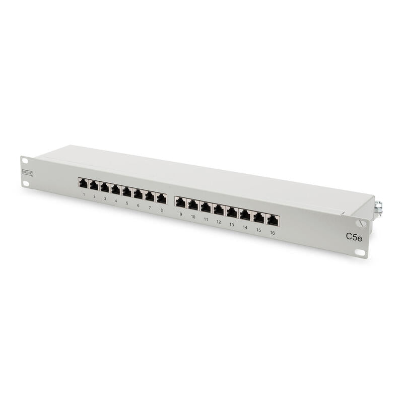 Patchpanel 16 Port Cat5 Geschirmt