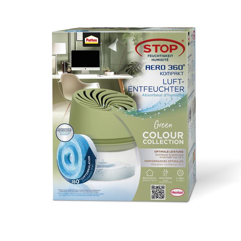 Pattex Luftentfeuchter Dispositivo Aero 360 Incluye. 450g Tab Verde