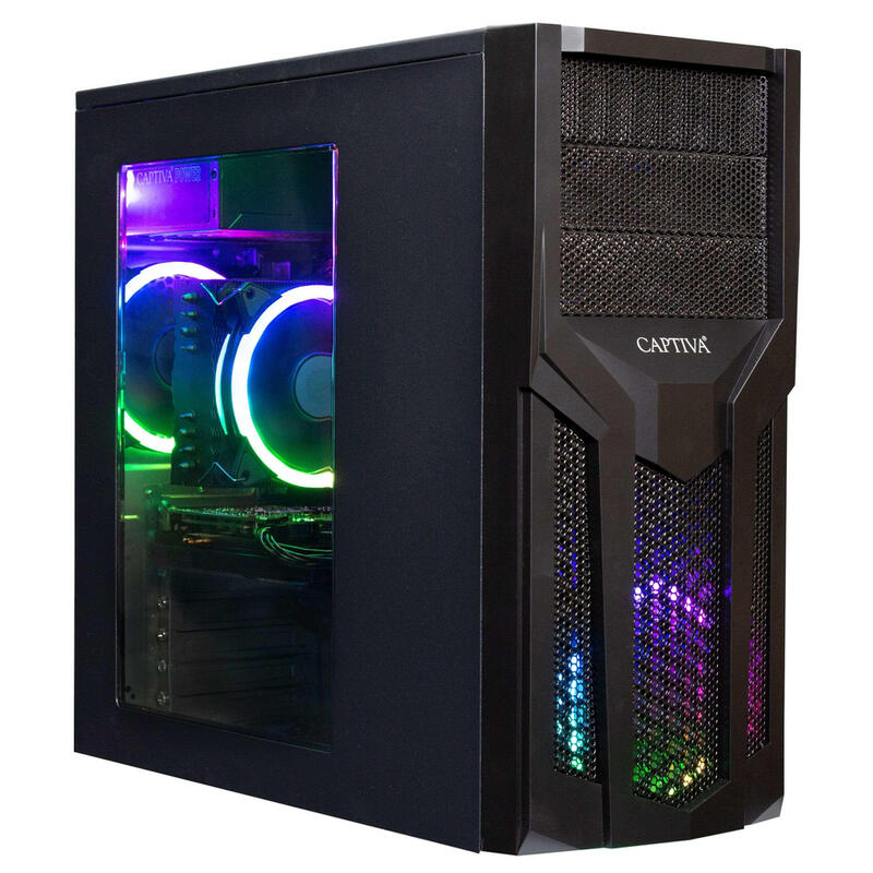 Captiva Power Starter R80-018 Tft Bundle Amd Ryzen 7 16 Gb Ddr4-Sdram 1 Tb Ssd (80018)