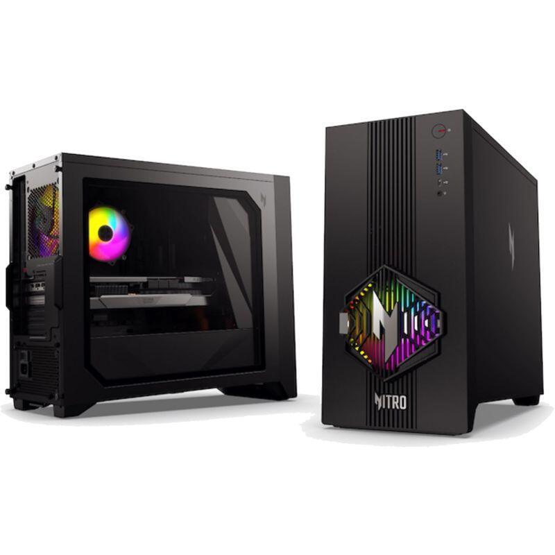 Pc Gaming Acer Nitro N30 100_b85 Amd Ryzen 7 8700f 16gb Ram 512gb Ssd Geforce Rtx 5060 Windows 11 Home Negro