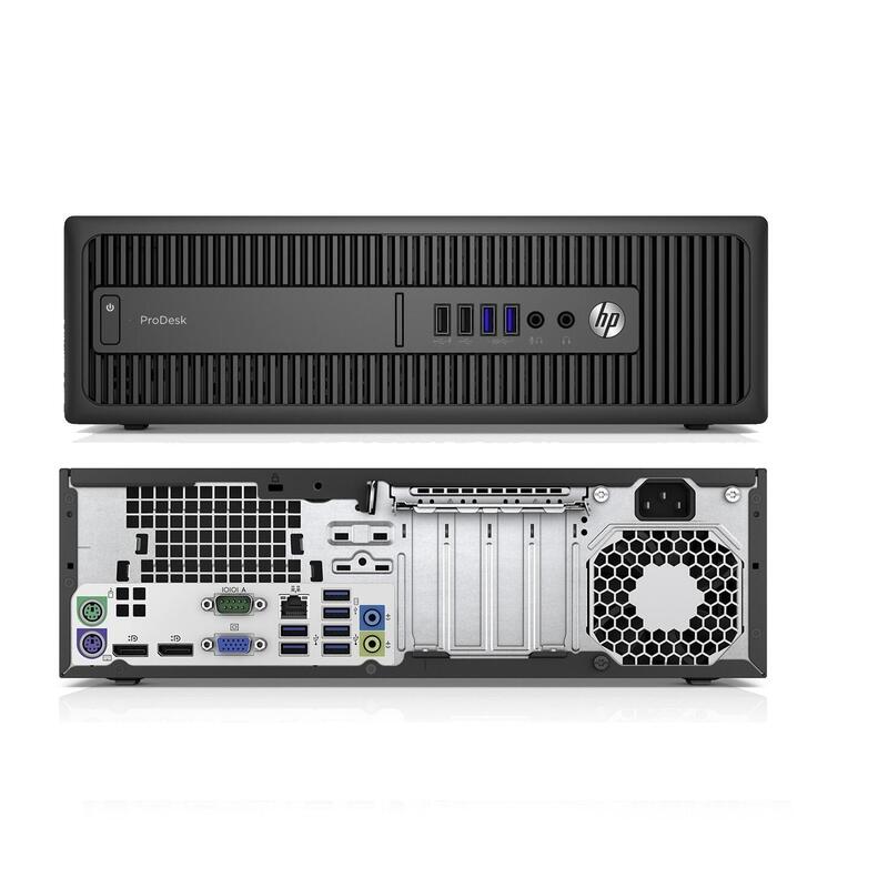 Pc Reacondicinado Hp Prodesk 600 G2 Sff I3-6100 8gb 256gb Ssd Dvdrw W10 Instalado 1 Año De Garantia